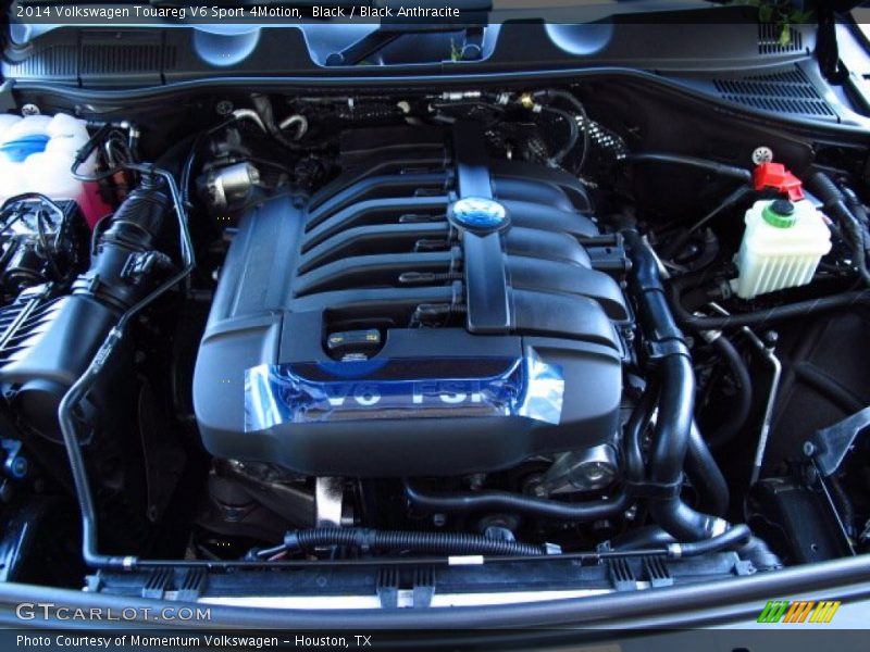 Black / Black Anthracite 2014 Volkswagen Touareg V6 Sport 4Motion