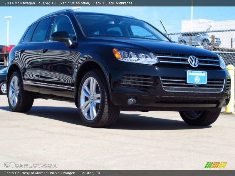 Black / Black Anthracite 2014 Volkswagen Touareg TDI Executive 4Motion