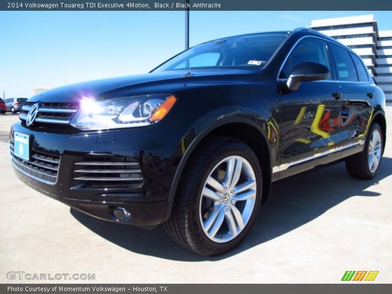 Black / Black Anthracite 2014 Volkswagen Touareg TDI Executive 4Motion