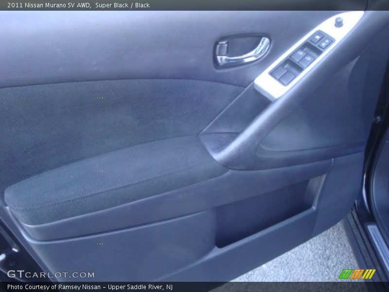 Super Black / Black 2011 Nissan Murano SV AWD