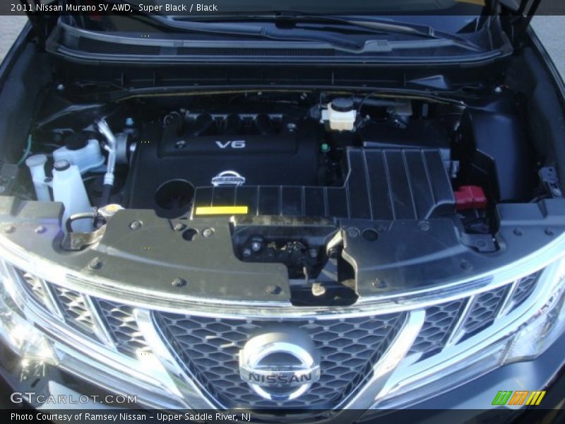 Super Black / Black 2011 Nissan Murano SV AWD