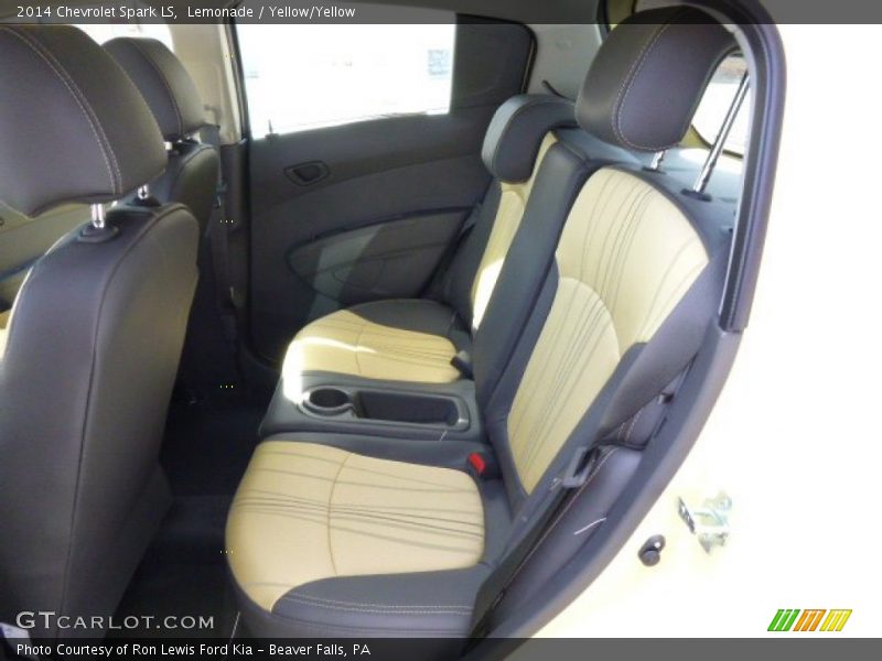 Lemonade / Yellow/Yellow 2014 Chevrolet Spark LS