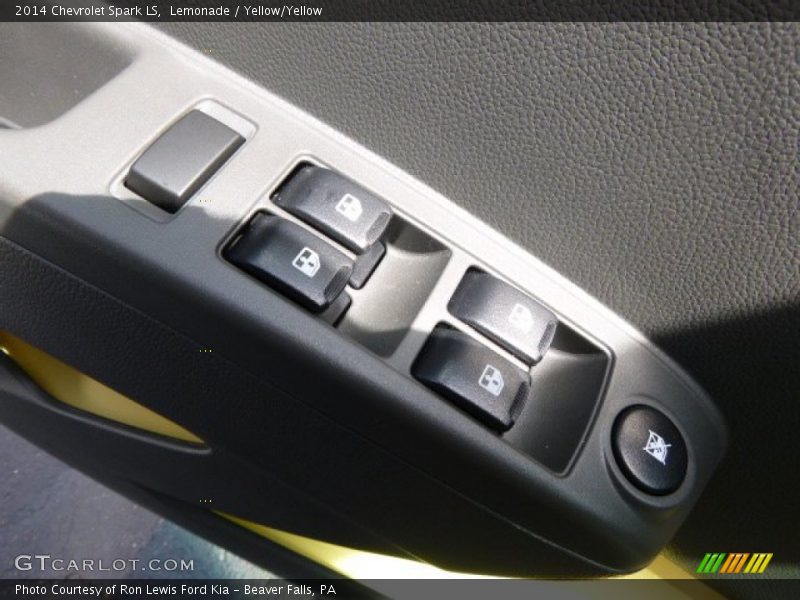 Lemonade / Yellow/Yellow 2014 Chevrolet Spark LS