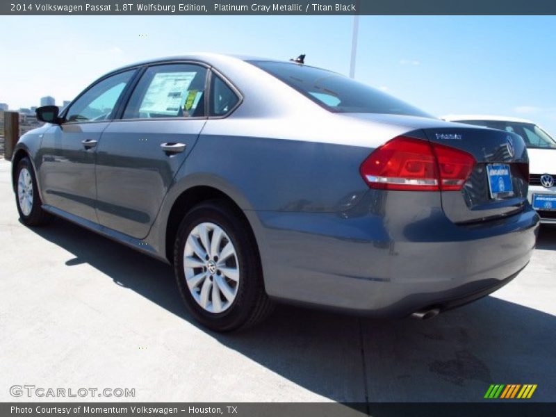 Platinum Gray Metallic / Titan Black 2014 Volkswagen Passat 1.8T Wolfsburg Edition