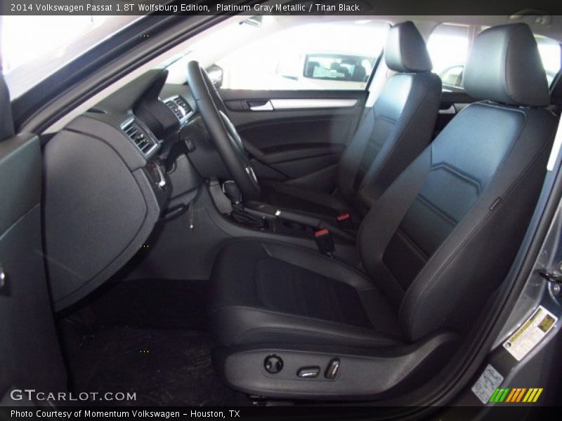 Platinum Gray Metallic / Titan Black 2014 Volkswagen Passat 1.8T Wolfsburg Edition