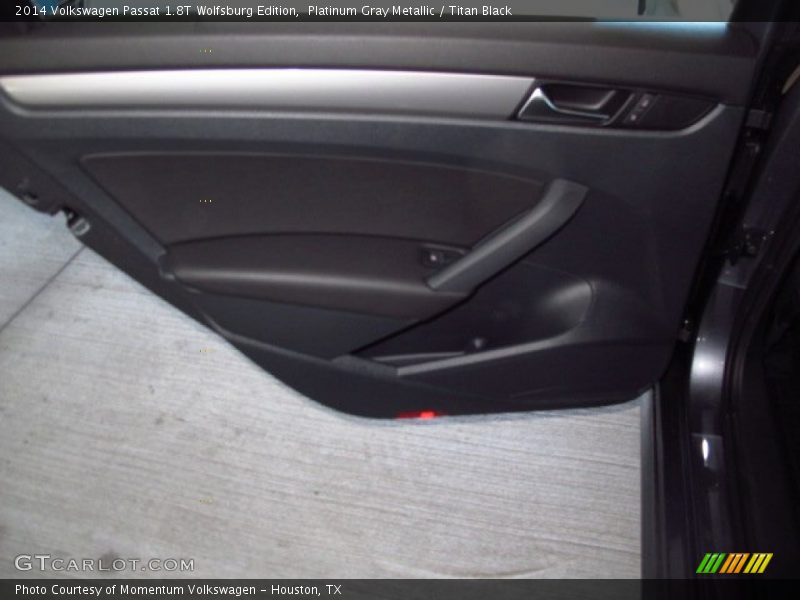 Platinum Gray Metallic / Titan Black 2014 Volkswagen Passat 1.8T Wolfsburg Edition