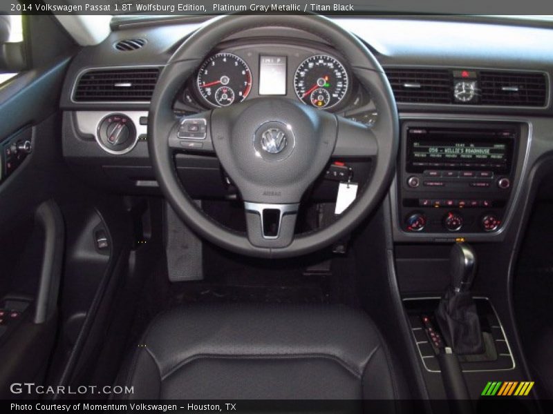  2014 Passat 1.8T Wolfsburg Edition Steering Wheel