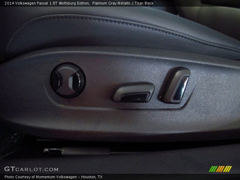Platinum Gray Metallic / Titan Black 2014 Volkswagen Passat 1.8T Wolfsburg Edition