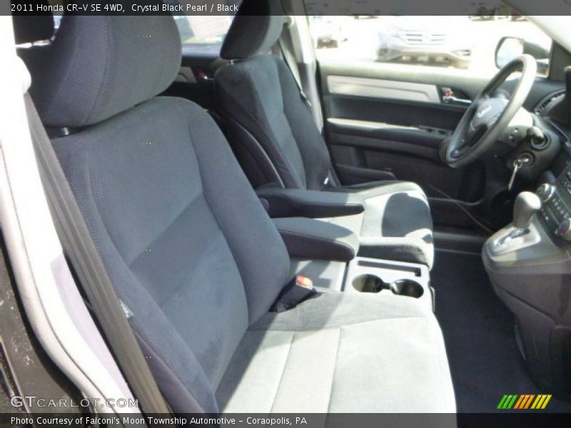 Crystal Black Pearl / Black 2011 Honda CR-V SE 4WD