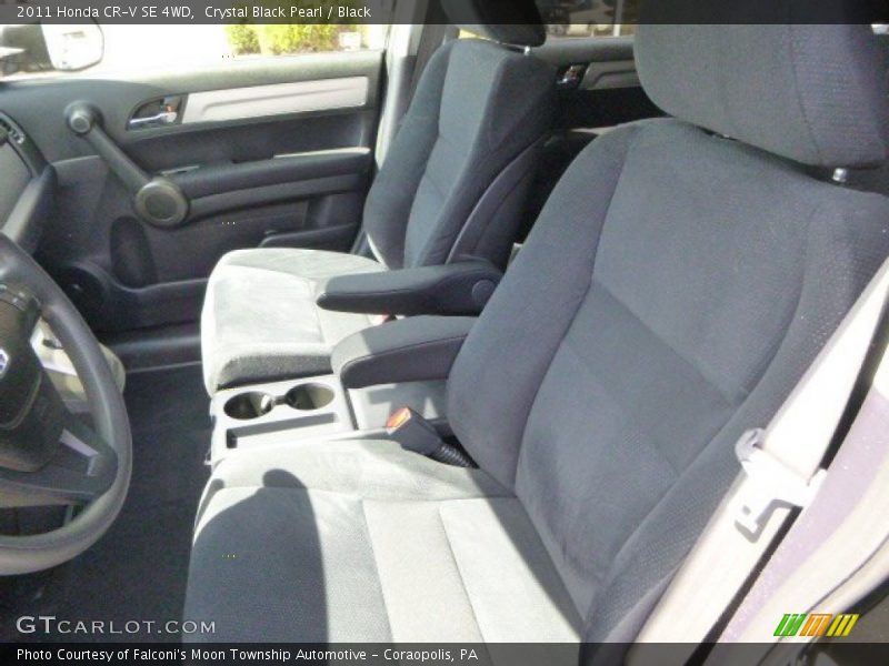 Crystal Black Pearl / Black 2011 Honda CR-V SE 4WD