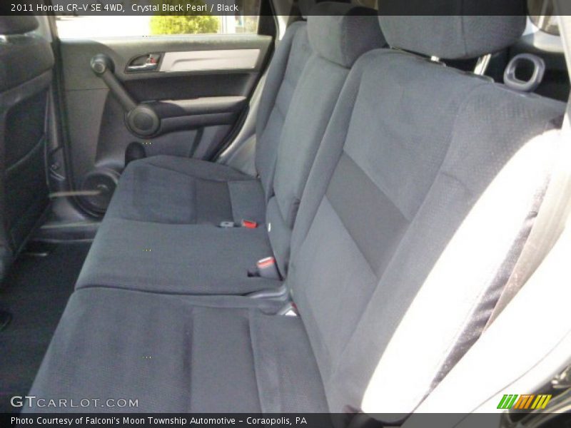 Crystal Black Pearl / Black 2011 Honda CR-V SE 4WD