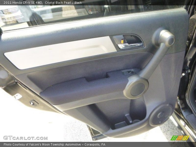 Crystal Black Pearl / Black 2011 Honda CR-V SE 4WD