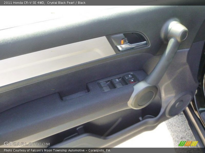 Crystal Black Pearl / Black 2011 Honda CR-V SE 4WD