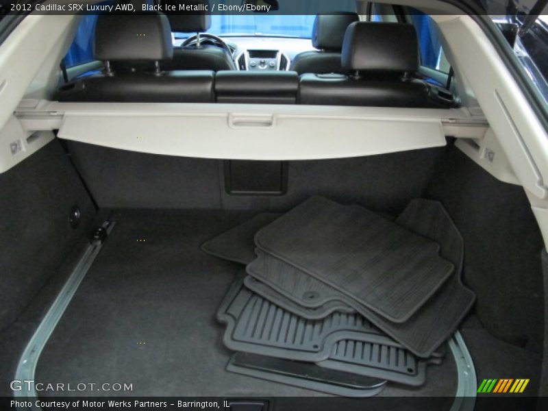 Black Ice Metallic / Ebony/Ebony 2012 Cadillac SRX Luxury AWD