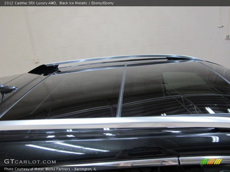 Black Ice Metallic / Ebony/Ebony 2012 Cadillac SRX Luxury AWD
