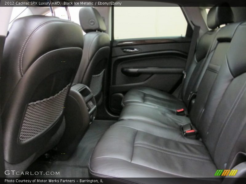 Black Ice Metallic / Ebony/Ebony 2012 Cadillac SRX Luxury AWD