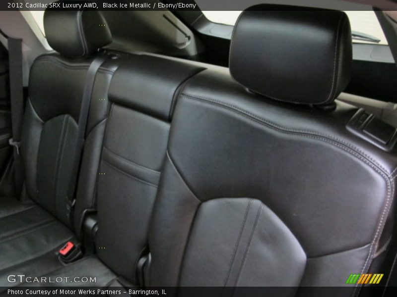 Black Ice Metallic / Ebony/Ebony 2012 Cadillac SRX Luxury AWD