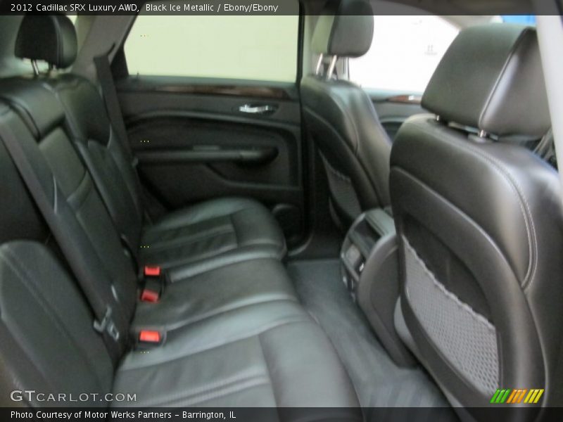 Black Ice Metallic / Ebony/Ebony 2012 Cadillac SRX Luxury AWD