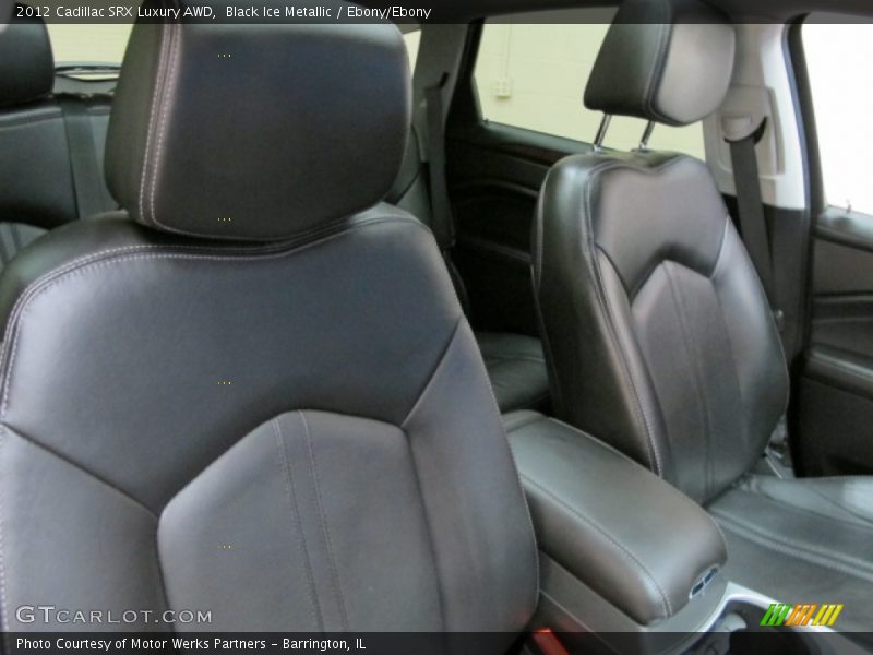 Black Ice Metallic / Ebony/Ebony 2012 Cadillac SRX Luxury AWD