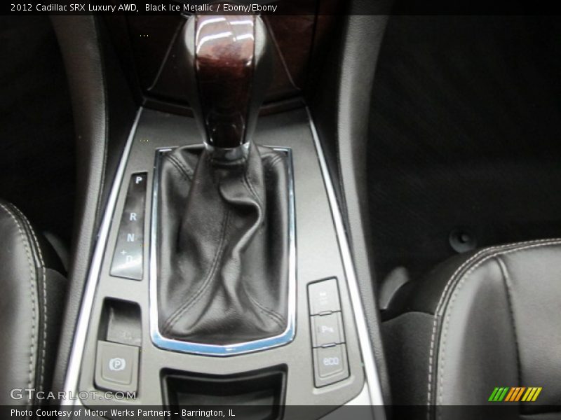 Black Ice Metallic / Ebony/Ebony 2012 Cadillac SRX Luxury AWD
