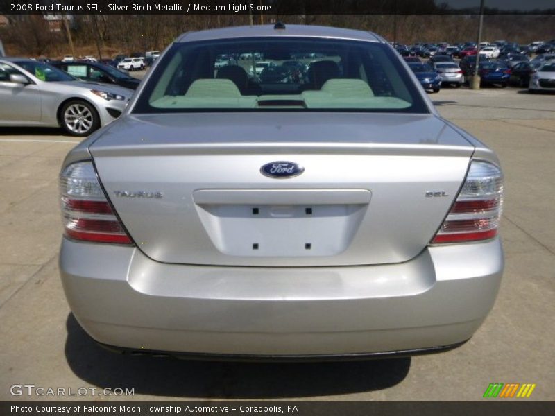 Silver Birch Metallic / Medium Light Stone 2008 Ford Taurus SEL