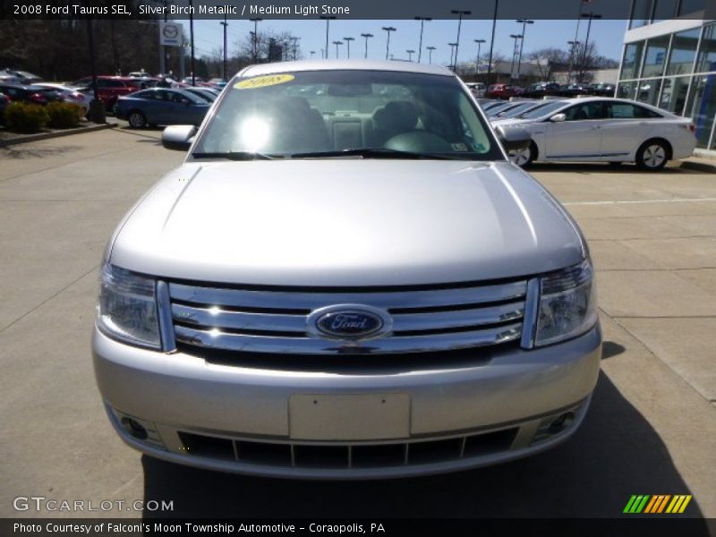 Silver Birch Metallic / Medium Light Stone 2008 Ford Taurus SEL