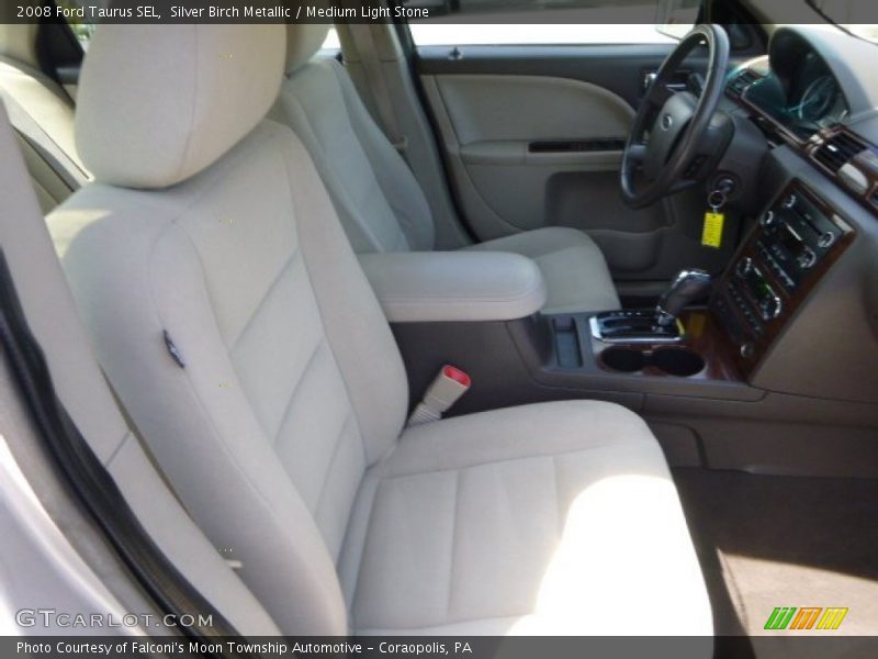 Silver Birch Metallic / Medium Light Stone 2008 Ford Taurus SEL
