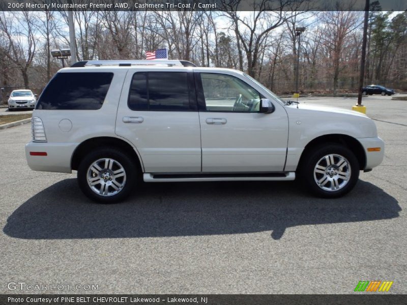Cashmere Tri-Coat / Camel 2006 Mercury Mountaineer Premier AWD