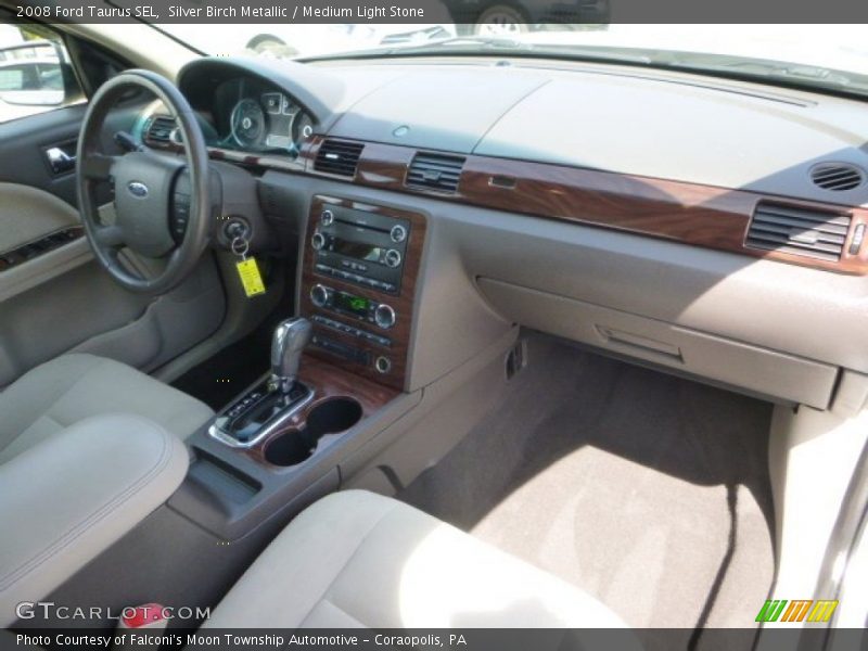 Silver Birch Metallic / Medium Light Stone 2008 Ford Taurus SEL