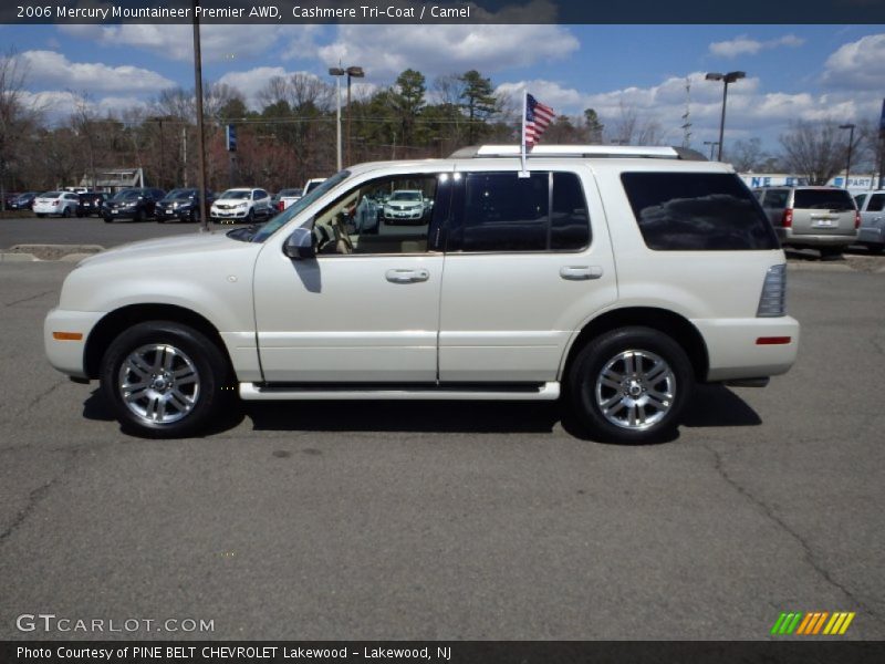 Cashmere Tri-Coat / Camel 2006 Mercury Mountaineer Premier AWD