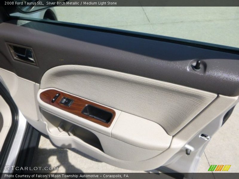 Silver Birch Metallic / Medium Light Stone 2008 Ford Taurus SEL