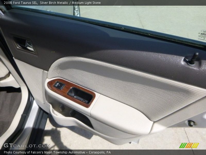 Silver Birch Metallic / Medium Light Stone 2008 Ford Taurus SEL
