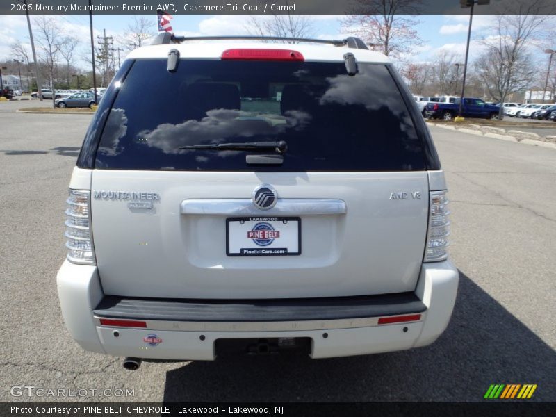 Cashmere Tri-Coat / Camel 2006 Mercury Mountaineer Premier AWD