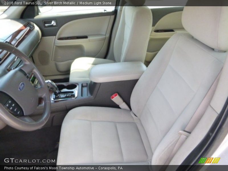 Silver Birch Metallic / Medium Light Stone 2008 Ford Taurus SEL