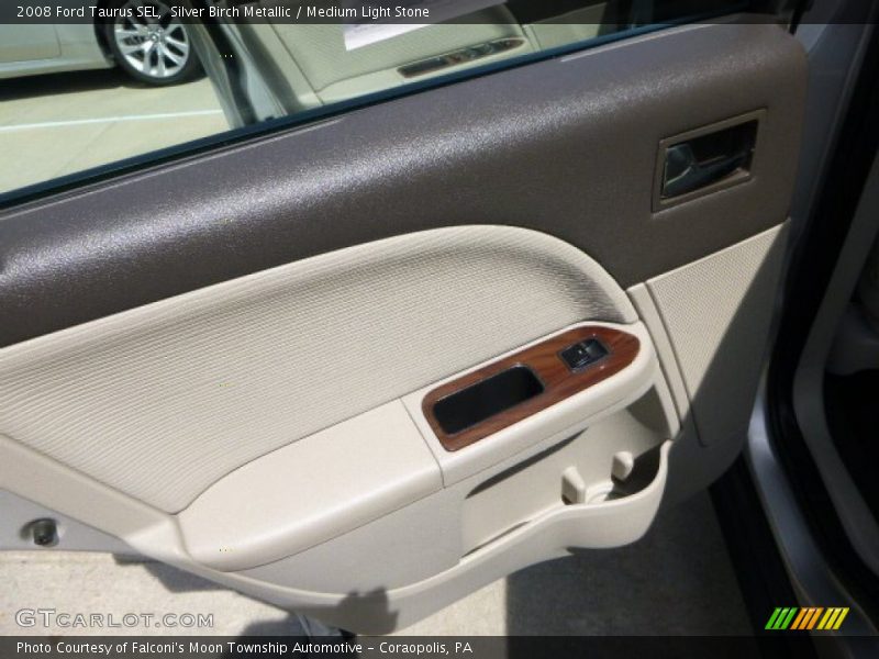Silver Birch Metallic / Medium Light Stone 2008 Ford Taurus SEL