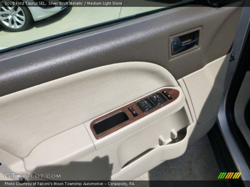 Silver Birch Metallic / Medium Light Stone 2008 Ford Taurus SEL