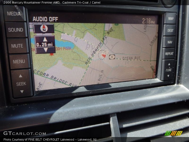 Cashmere Tri-Coat / Camel 2006 Mercury Mountaineer Premier AWD
