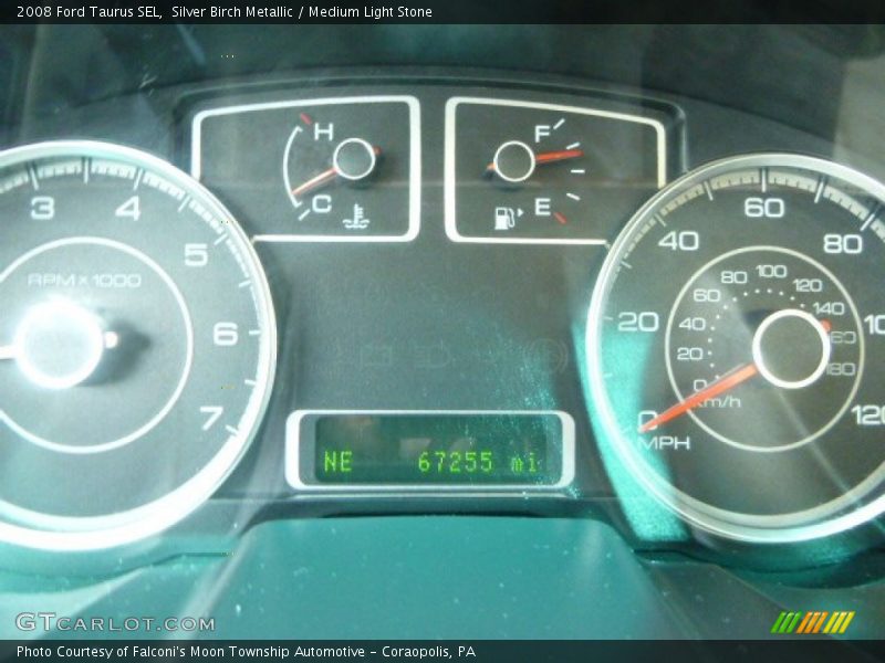 Silver Birch Metallic / Medium Light Stone 2008 Ford Taurus SEL