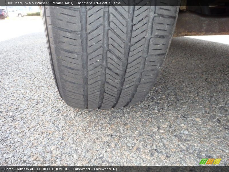 Cashmere Tri-Coat / Camel 2006 Mercury Mountaineer Premier AWD