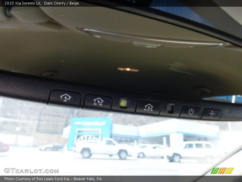 Dark Cherry / Beige 2015 Kia Sorento LX