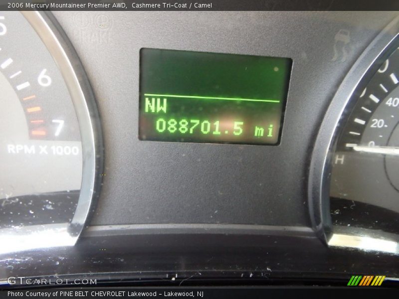 Cashmere Tri-Coat / Camel 2006 Mercury Mountaineer Premier AWD
