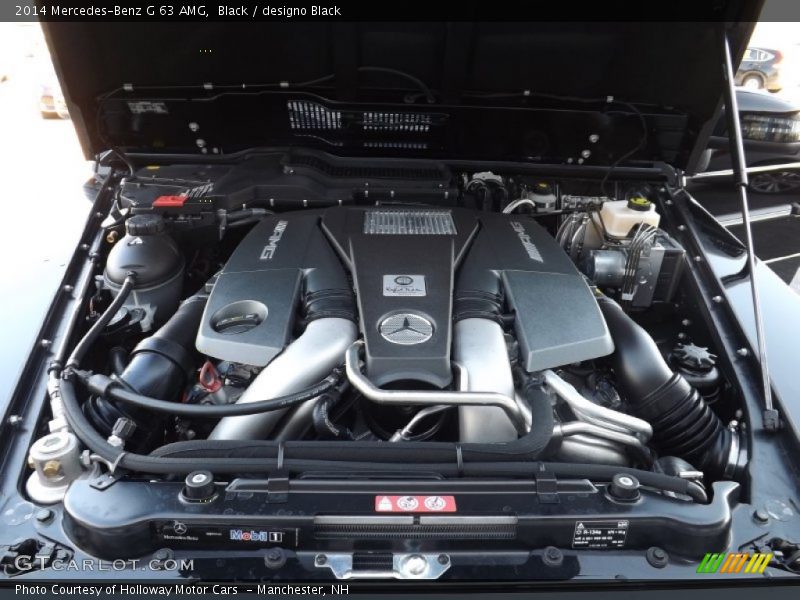  2014 G 63 AMG Engine - 5.5 Liter AMG biturbo DOHC 32-Valve VVT V8