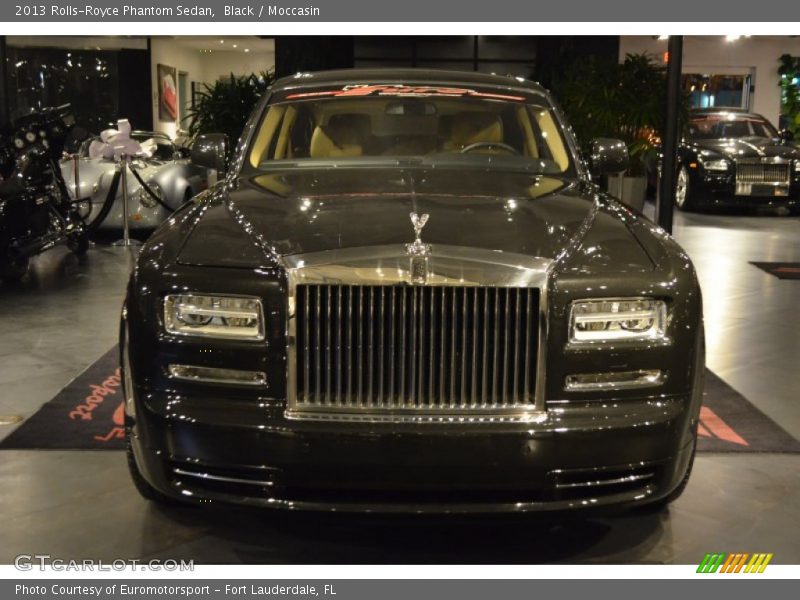 Black / Moccasin 2013 Rolls-Royce Phantom Sedan