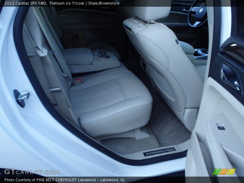 Platinum Ice Tricoat / Shale/Brownstone 2011 Cadillac SRX FWD