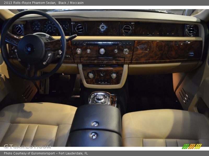 Black / Moccasin 2013 Rolls-Royce Phantom Sedan