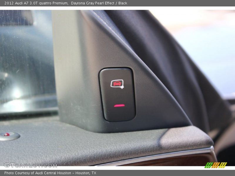 Daytona Gray Pearl Effect / Black 2012 Audi A7 3.0T quattro Premium