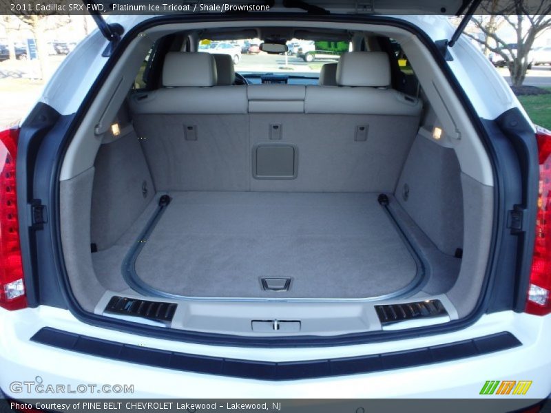 Platinum Ice Tricoat / Shale/Brownstone 2011 Cadillac SRX FWD
