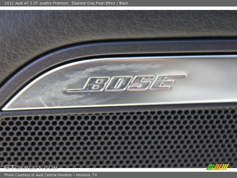 Daytona Gray Pearl Effect / Black 2012 Audi A7 3.0T quattro Premium