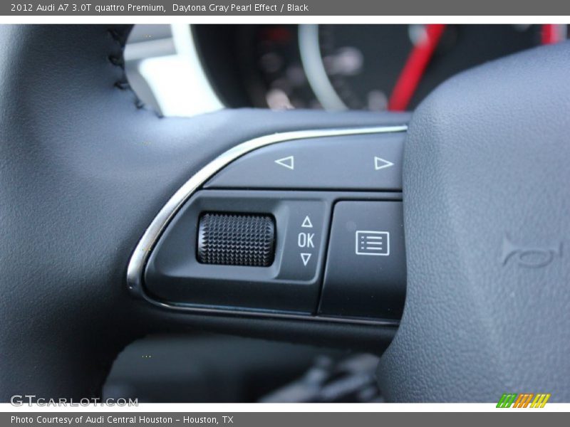 Daytona Gray Pearl Effect / Black 2012 Audi A7 3.0T quattro Premium
