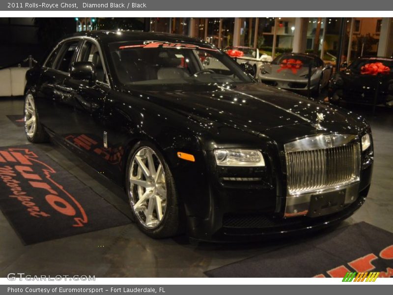 Diamond Black / Black 2011 Rolls-Royce Ghost